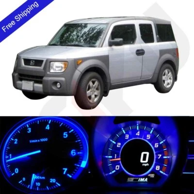 Blue LED Dash Cluster Instrument Panel Lighting Kit Fits 2003-2006 Honda Element - Image 1 of 4