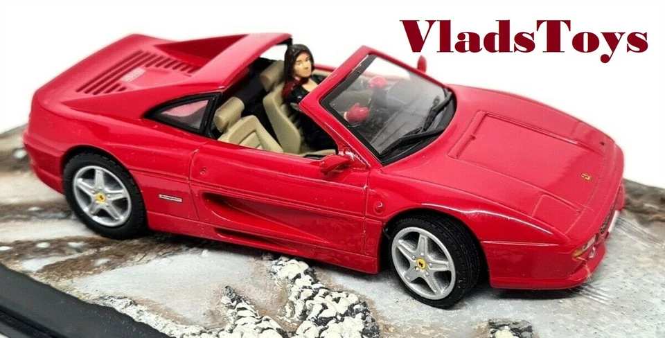Eaglemoss 1/43 Scale James Bond 007 Ferrari F355 GTS - GoldenEye - Image 1 of 4