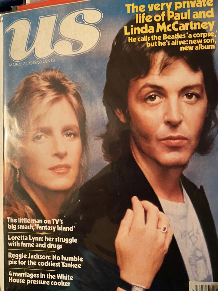 US Magazine March 21 1978 - Paul McCartney Beatles - Fantasy Island—bagged - Image 1 of 1