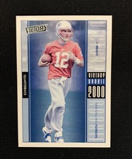 2000 Upper Deck UD Victory Tom Brady Rookie Card RC #326 New England Patriots