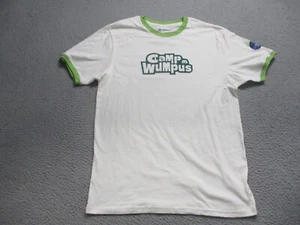 Discord Camp Wumpus Shirt Mens Large White Ringer Short Sleeve Graphic Tech - Picture 1 of 11