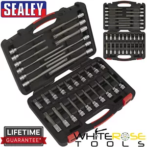 Sealey Trx-Star Socket Bit Set 32pc 3/8" Drive T20-T70 Torx Premier Long Reach - Picture 1 of 3