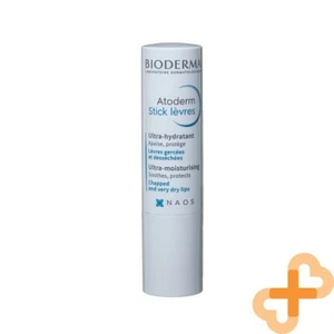 Bioderma Atoderm Lip Balm 4g Moisturising Stick Damaged Lips Hydration Soothes - Picture 1 of 24