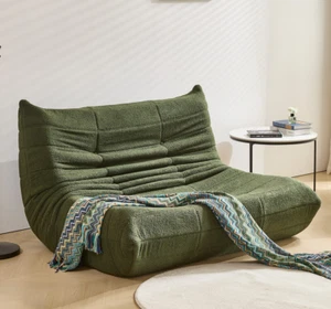 Doppelsofa Relaxstuhl LazyBoy Sessel Wohnzimmer HochdichteLambswool Loungesessel - Bild 1 von 20
