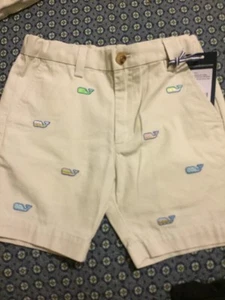 NWT Vineyard Vines Boys Size 12 Classic Fit Breaker Whale Shorts - Picture 1 of 6