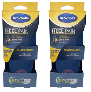 Dr. Scholl's Heel Pain Relief Orthotics for Women (P9) Lot of 2 Pieces