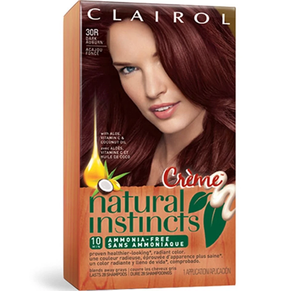 Clairol Natural Instincts Creme 30R Dark Auburn Semi Permanent Color - Image 1 of 1
