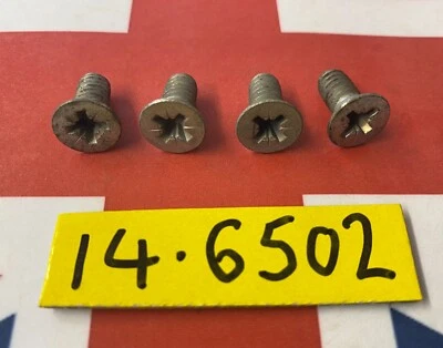 JUEGO DE TORNILLOS DE RETENCIÓN DE RODAMIENTOS PRINCIPALES BSA 14-6502 B50T B50H B50SS B50MX Foto 1 de 4