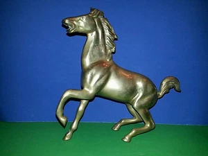 Bronze Horse Neighing - Picture 1 of 2