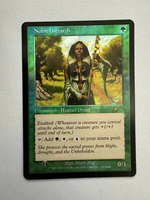 Noble Hierarch-Foil-Judge Promos-Magic The Gathering-MTG-EX - Image 1 of 2