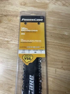 PowerCare Y56 16" Stab und Kette Combo, 3/8" Teilung 0,50" Stärke NEU - Bild 1 von 3