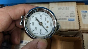 1 NEW wika stainless steel Pressure Gauge 1.5" panel mount 3000 PSI 1/8 NPT rear - Picture 1 of 5