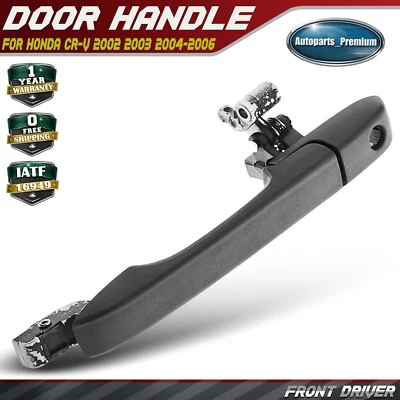Manija de puerta exterior texturizada del conductor delantero con cerradura para Honda CR-V 2002-2006 Foto 1 de 4