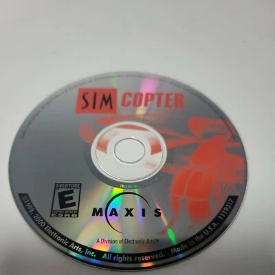 Sim Copter Fly Missions in the Metropolis 1998, 2000 Disc Only  - Image 1 of 3