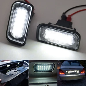 1 par de lámparas de matrícula LED blancas de xenón Chrysler Crossfire 2004-2008 - Imagen 1 de 11