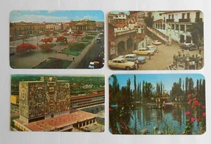 Lot of 4 Vintage Post Cards MEXICO - Picture 1 of 6