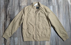 Giacca da volo Banana Republic kaki uomo taglia media bomber nuova con etichetta spedizione gratuita - Foto 1 di 6