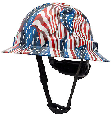 Hard Hat Construction OSHA Approved Vented Full Brim Safety Helmet Hard Hats • 24.95$