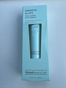 Global Beauty Care Smooth & Lift Collagen Eye Cream with Peptides.. Sealed!!! - Afbeelding 1 van 2