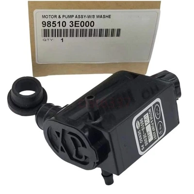 New Washer Pump 985103E000 For Hyundai Santa Fe Getz Kia Rondo Sorento - Image 1 of 4