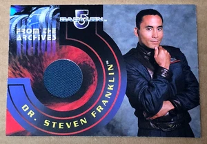 Rittenhouse The Complete Babylon 5 C5 Dr. Steven Franklin Costume Relic - Picture 1 of 2