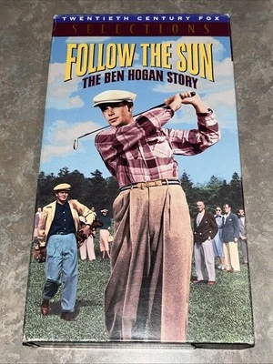 Follow The Sun- The Ben Hogan Story (1979 VHS) Glenn Ford Golf Movie **TESED** - Image 1 of 4