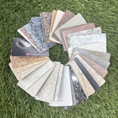 Wilsonart Quarry Premium cadena de muestra laminado artesanías, fichas de color 33 artesanías Foto 1 de 4