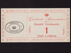 Groenlandia: P-M8, 1 Skilling, 1941 * Certificato commerciale * UNC * - Foto 1 di 2