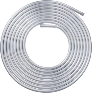 Vigorous 1/2" OD Aluminum Coiled Tubing, Seamless Round Pipe 10FT, Silver  - Picture 1 of 7
