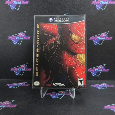 Spider-Man 2 Nintendo GameCube + Poster Complete - 1 Year Warranty EX Cond - Image 1 of 4