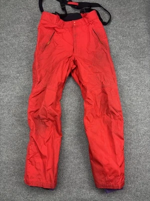 Pantalones Patagonia Para Hombres 34 Rojo Esquí Nieve Babero Tirantes Nylon Resistente al Agua Ventilado Foto 1 de 4