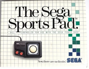 CONTROLADOR ORIGINAL VINTAGE SEGA SPORTS PAD MASTER SYSTEM EN LA CAJA ORIGINAL - Imagen 1 de 5