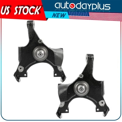 Par de husillos de caída de 2" kit de descenso para Chevy C1500 C2500 GMC Yukon 1988-1998 2x2 Foto 1 de 4