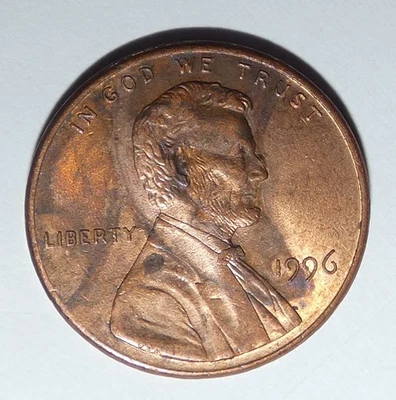 Rare 1996 Lincoln Penny Multi Struck close AM errors  - Image 1 of 3