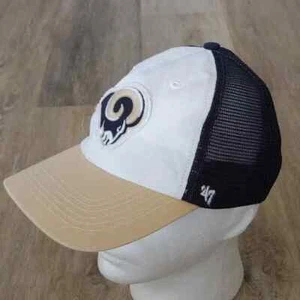 47 Brand NFL St Louis Rams Closer Flex Fit Cap Hat - Picture 1 of 9