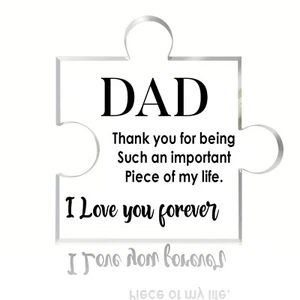 Gift For Dad From Daughter Son Such on Important Piece My Life Fathers Day Gift - Picture 1 of 8