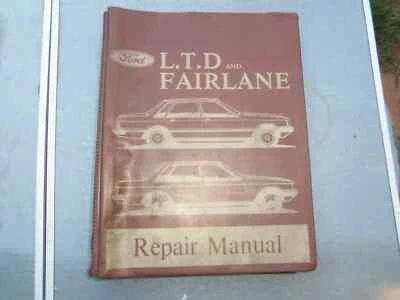 FORD LTD & FAIRLANEZJ & FC SERIES FACTORY WORKSHOP MANUAL VERY GOOD ORDER - image 1 of 4