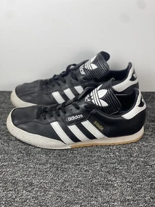 Adidas Originals Samba Super Trainers Black Sneaker 019099 Men's Size US 8.5 - Picture 1 of 13