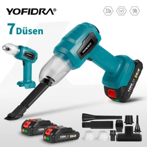2 IN 1 Mini Auto Staubsauger Elektrische Staubgebläse Air Duster PC Reinigung - Bild 1 von 17