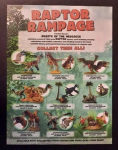 BEASTS OF THE MESOZOIC Dinosaur Action Figures ~ Magazine PRINT AD  - Picture 1 of 1