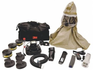 3M RBE-10BR First Responder Haube CBRN NiMH Akku PAPR System P3 - Bild 1 von 1