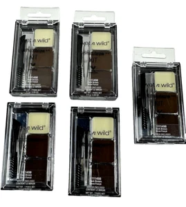 5 Pack Wet n Wild Ultimate Brow Eyebrown Kit, Dark Brown 1111498, 0.09 oz - Picture 1 of 4