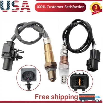2PCS Oxygen Sensor Up+Down For 2016 2017 2018 Hyundai Tucson Kia Optima 1.6L L4 - Image 1 of 4