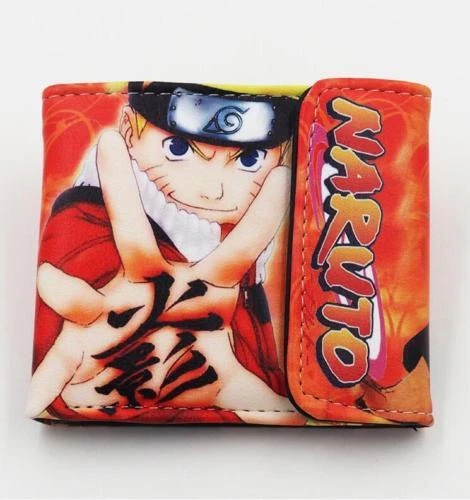Multi Style Naruto Mens Boys Wallet New Anime Cartoon Free Tracking - Image 1 of 1