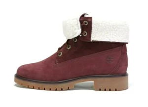 Timberland Damen 6" Jayne Teddyfleece Stiefel (M) A1SGJ Dark Port (UVP: 135 $) - Bild 1 von 4