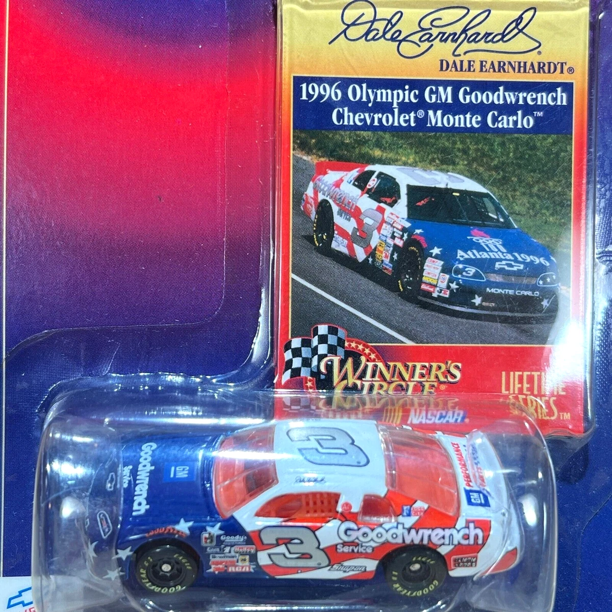 Winner's Circle Dale Earnhardt Diecast Racing Cars 1996 Vehicle