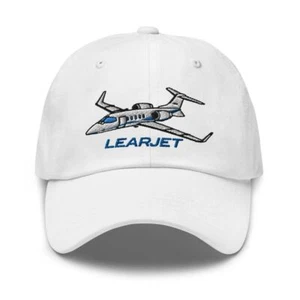 Gorra Learjet 31A Bordada Clásica Papá - Añade Tu N# - Imagen 1 de 10