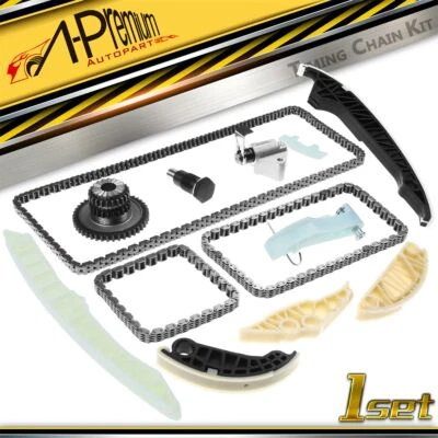 Timing Chain Kit for Audi A3 Quattro 08-13 A4 A5 A6 TT VW Beetle GTI Passat CC - Image 1 of 4