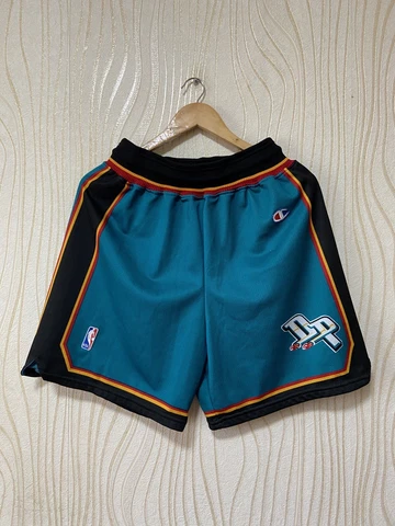 DETROIT PISTONS BASKETBALL NBA  SHORTS CHAMPION sz L MEN Cover