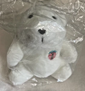 Vintage 1993 Coca-Cola Polar Bear Plush Stuffed Animal Coke 6" New in Bag - Picture 1 of 4